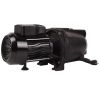 Shallow Deep Well Jet Pump 1HP 10.57GPM 216ft 110v/60Hz Jet Water Pump Stainless Steel Jet Pump to Supply Fresh Well Water