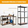 Adjustable Heavy Duty 4 Level Garage Tool Shelf Storage