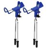 2Pcs Fishing Rod Holders For Bank Fishing 360¬∞ Omni-Directional Stainless Steel Detachable Fishing Pole Holders for Ground Beach Sand Stand Summer Fi