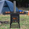 Camping Stove Black 57.5*31*37cm