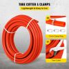 VEVOR Oxygen Barrier 1/2 Inch 300 Feet Tube Coil EVOH PEX-B Pipe, for Residential Commercial Radiant Floor Heating, Red