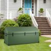 Waterproof Outdoor Storage Box with Ventilated Window, Adjustable Snap