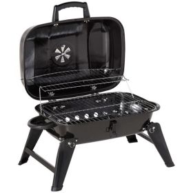 Portable Charcoal Grill /BBQ Grill ( Amazon Shipping)(Prohibited by WalMart) (Color: As Picture)